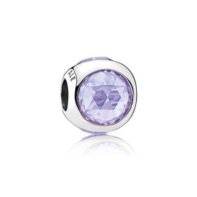 Pandora Radiant Droplet, Lavender CZ