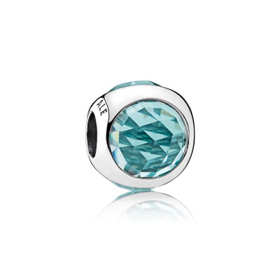 Pandora Radiant Droplet, Icy Green Crystals