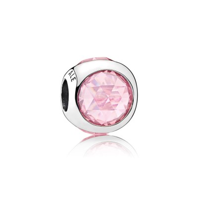 Pandora Radiant Droplet, Pink CZ