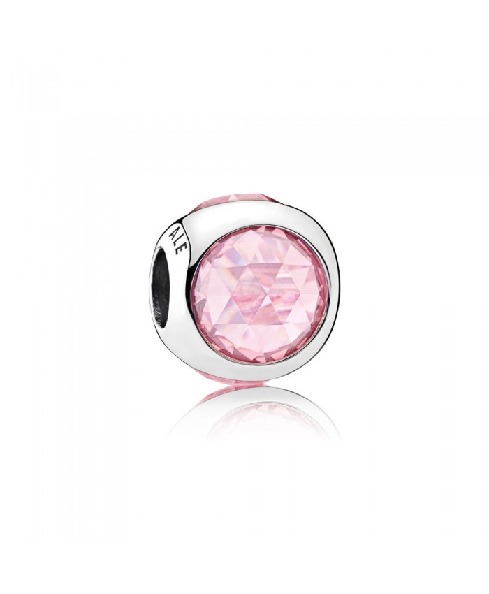 Pandora Radiant Droplet, Pink CZ