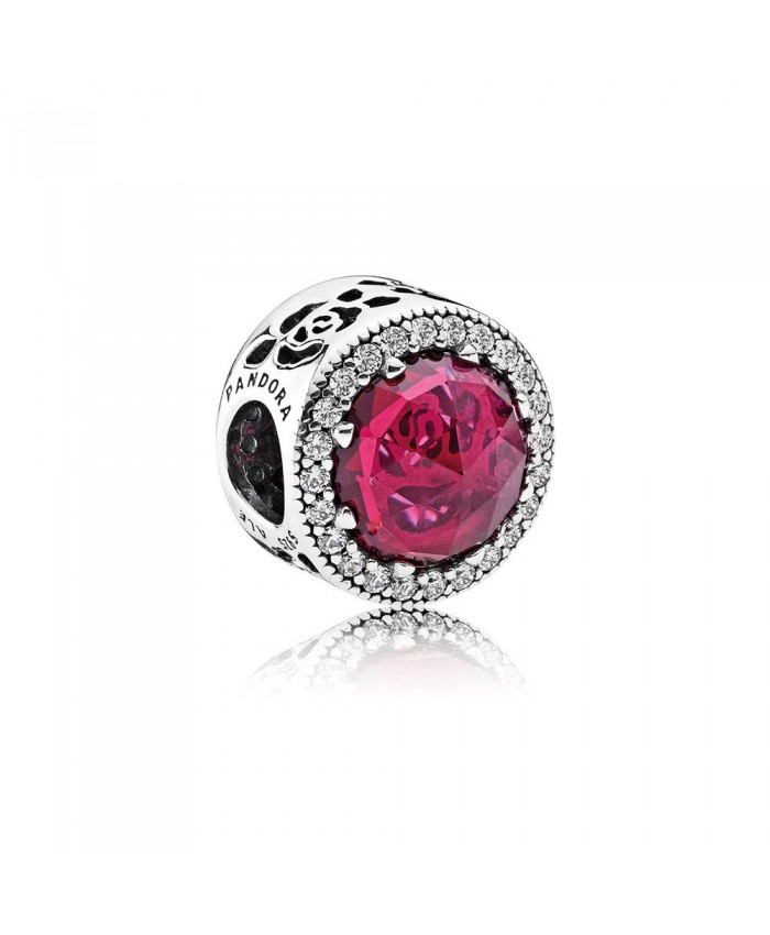 Disney Belle's Radiant Rose Cerise Crystals Cubic Zirconia