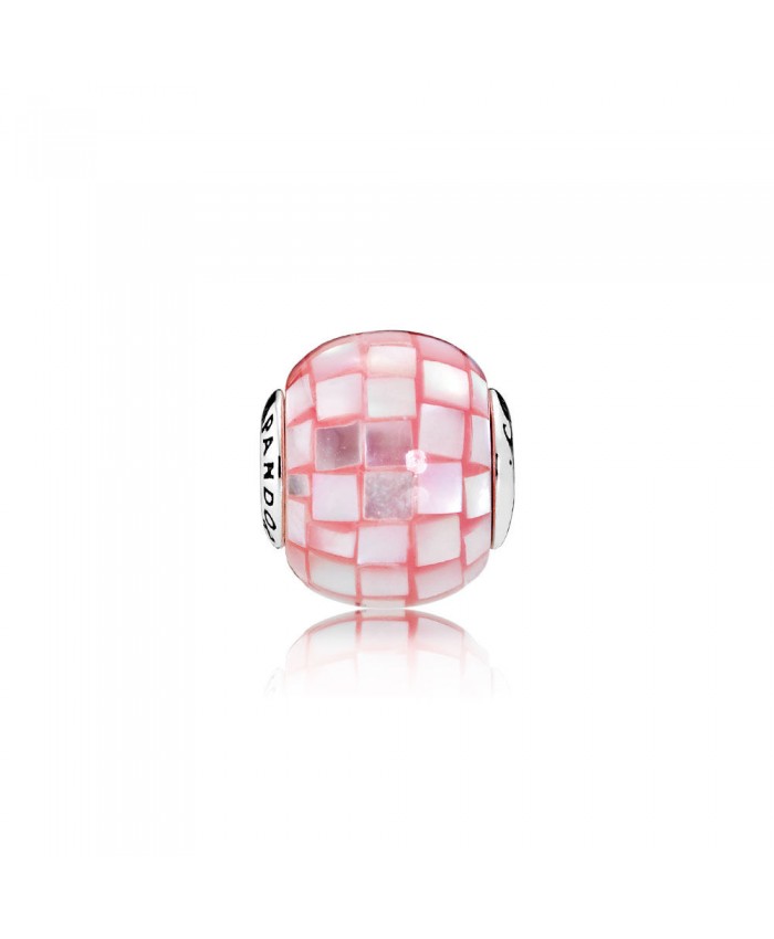 Pandora COMPASSION, Pink Mother-of-Pearl Mosaic