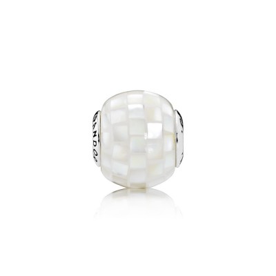 Pandora GENEROSITY, White Mother-of-Pearl Mosaic