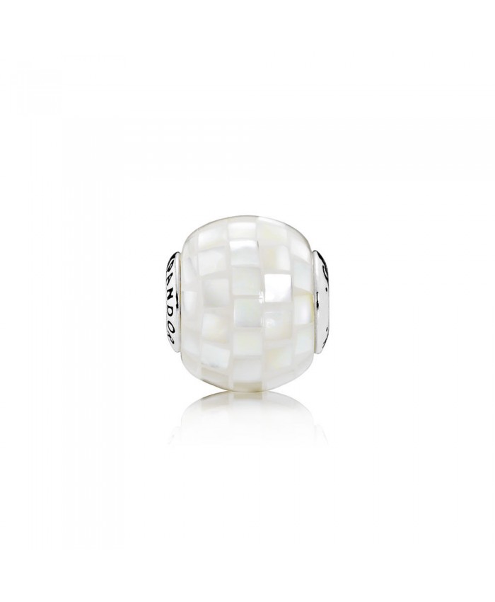 Pandora GENEROSITY, White Mother-of-Pearl Mosaic