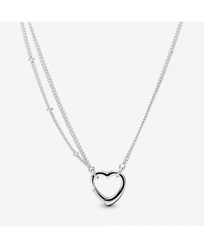 Pandora Open Heart Necklace