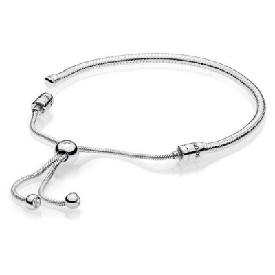 Pandora Moments Snake Chain Slider Bracelet