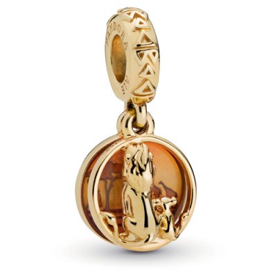 Pandora Disney, Simba & Mufasa Sunset Dangle Charm