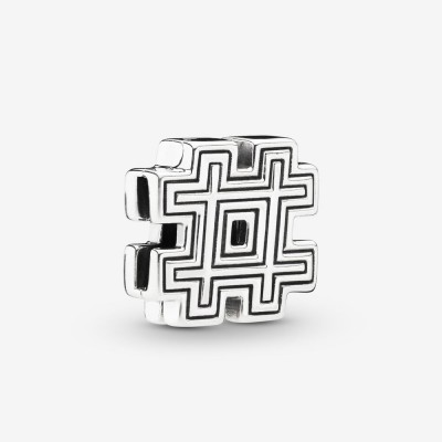 Pandora Reflexions™ Hashtag Symbol Clip Charm