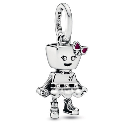 Pandora Bella Bot Punk Band Dangle Charm