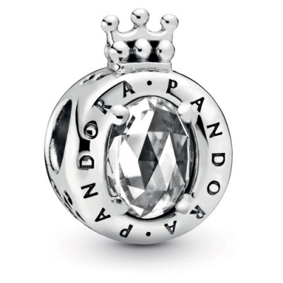 Pandora Clear Sparkling Crown O Charm