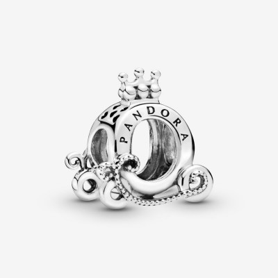 Pandora Polished Crown O Carriage Charm