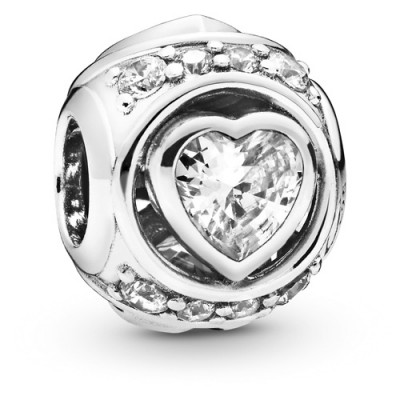 Pandora Elevated Heart Charm