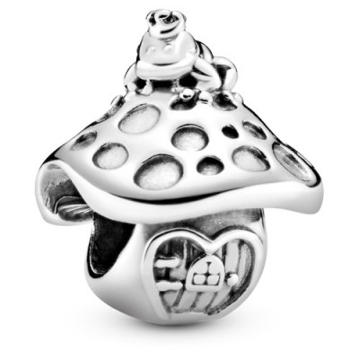 Pandora Mushroom & Frog Charm